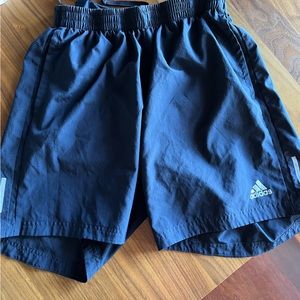 Heavily worn but still in good shape adidas workout / run shorts